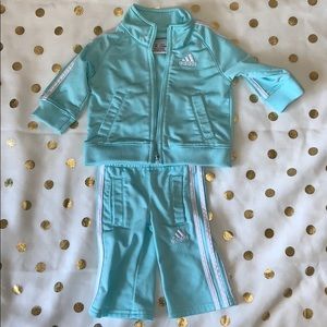 Adidas track pants & jacket